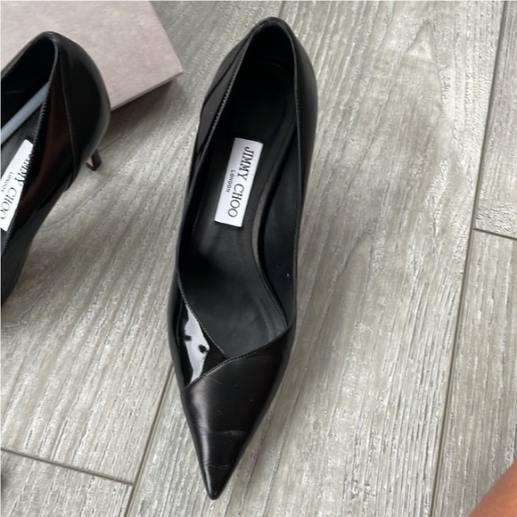 Jimmy Choo Black Patent Leather Pumps- NIB - Picture 3 of 8